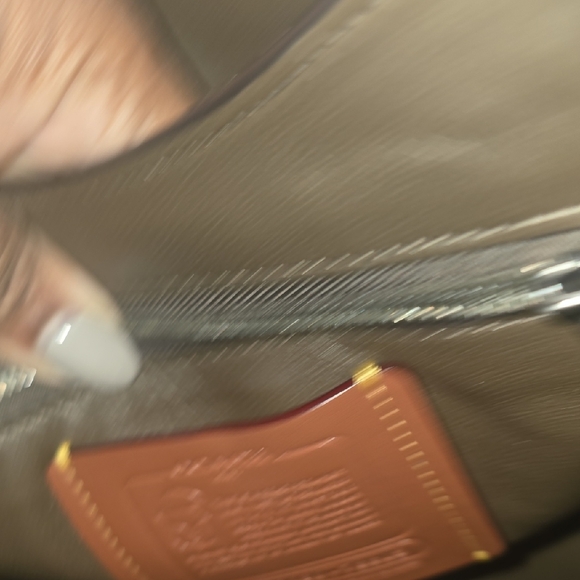 Coach Courier Leather Bag, Citron - Picture 7 of 11